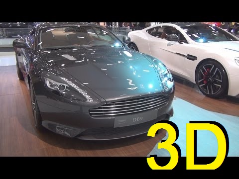 Aston Martin DB9 Coupé (2015) Exterior and Interior in 3D
