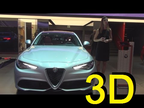 Alfa Romeo Giulia Veloce 2.2 Turbo Diesel 210 hp AWD AT8 (2017) Exterior and Interior in 3D