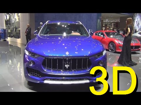 Maserati Levante SQ4 (2017) Exterior and Interior in 3D