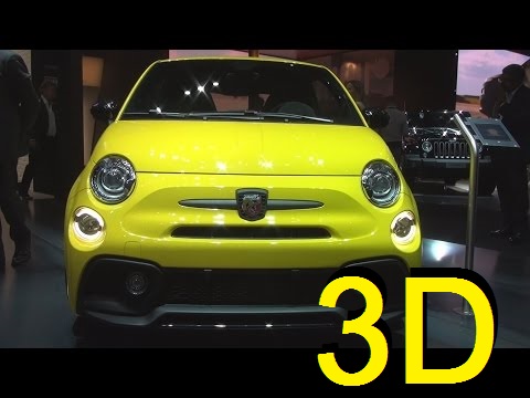 Fiat Abarth 595 Competizione (2017) Exterior and Interior in 3D