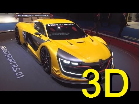 Renault Sport R.S. 01 Exterior and Interior in 3D