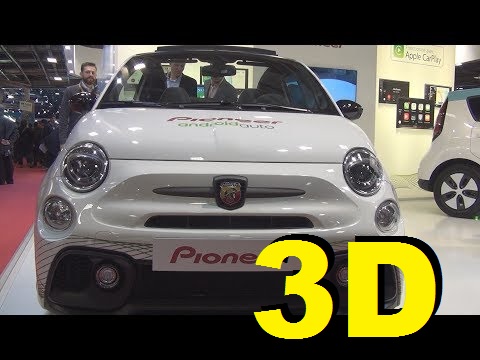 @FCA #Fiat #Abarth 500 Pioneer Audio (2017) Exterior and Interior in 3D