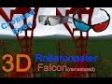 3D Rollercoaster: Falcon (Remastered HD) (3D for PC/3D phones/3D TVs/Crossed Eyes)