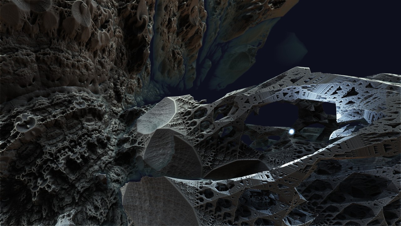 3D Fractal Death Valley - Stereo Mandelbulb 3D HD - Elegy Panoptikum