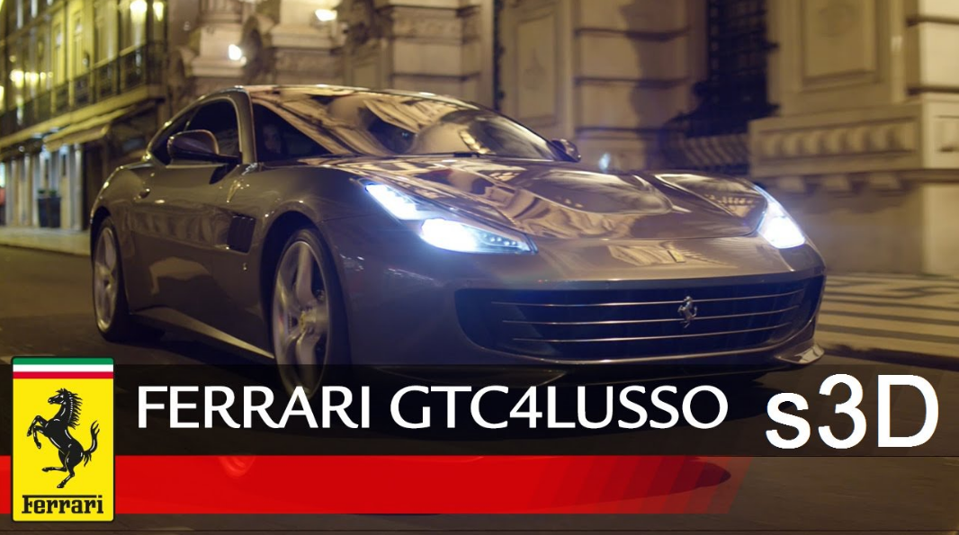 Ferrari GTC4Lusso T Exterior and Interior in 3D