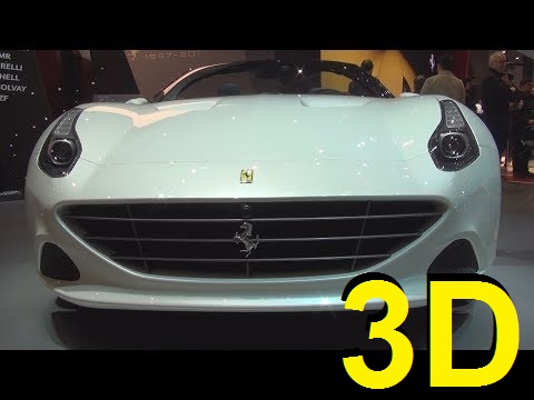 @Ferrari #California T (2017) Exterior and Interior in 3D