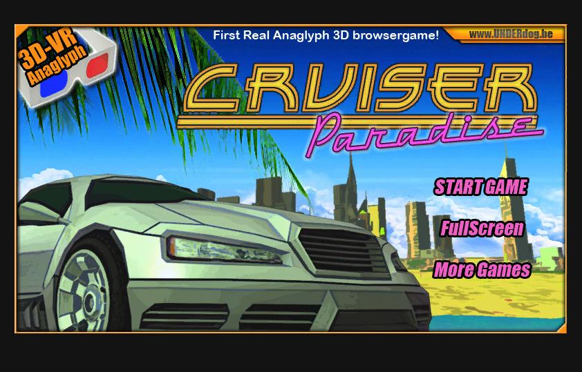  Cruiser paradise 3D ANAGLYPH online game UNITY 3D