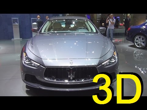Maserati Ghibli (2017) Exterior and Interior in 3D
