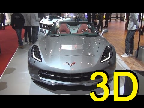 Chevrolet Corvette Convertible (2016) Exterior and Interior in 3D